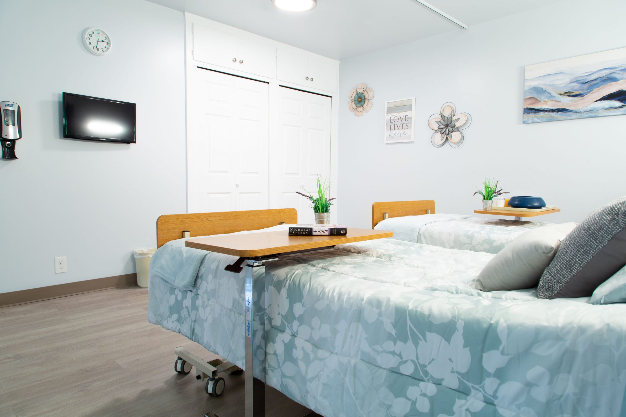 our beautiful patient room