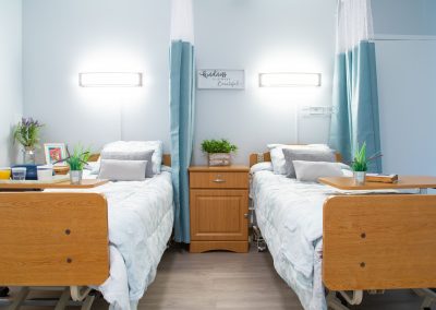 patient bedrooms